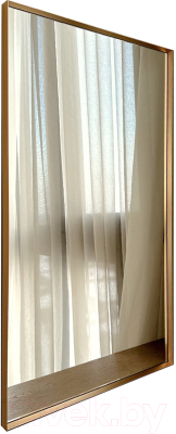 Зеркало Emze Rain 50x90 / RAIN.50.90.AUR - фото
