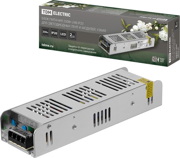 Блок питания для светодиодной ленты TDM SQ0331-0561