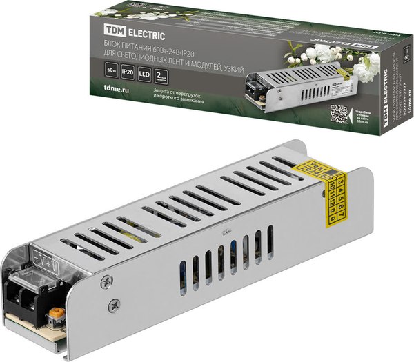 Блок питания для светодиодной ленты TDM SQ0331-0557