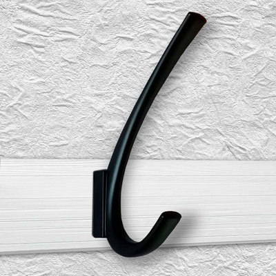 Крючок для одежды Trodos 1642 2-рожковый сплав ЦАМ