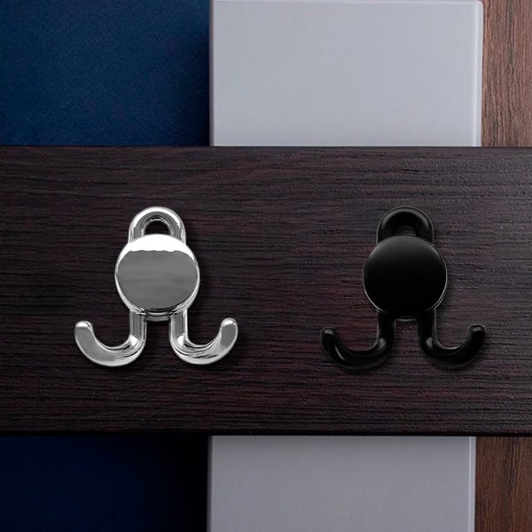 Крючок для одежды Trodos DMZ-30020 2-рожковый сплав ЦАМ