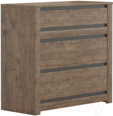 Комод Black Red White Kada S404-KOM3S - фото