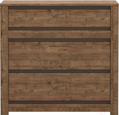 Комод Black Red White Kada S404-KOM3S