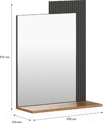 Зеркало Black Red White San Gimignano LUS/65