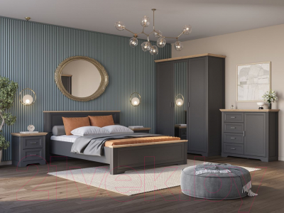 Шкаф Black Red White Jasmin SZF1L2D