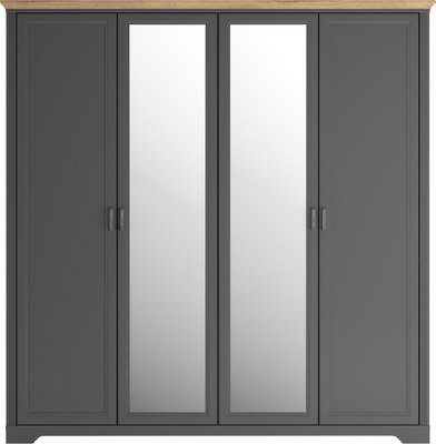 Шкаф Black Red White Jasmin SZF2L2D