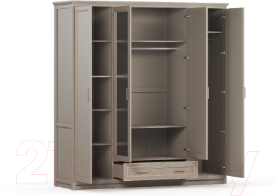 Шкаф Black Red White Classic SZF4D1S