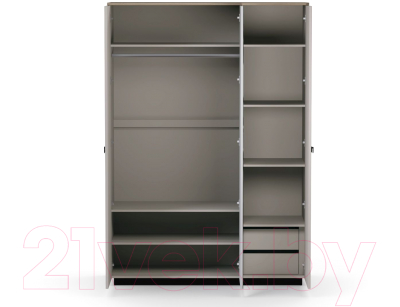 Шкаф Black Red White Domenica SZF3D