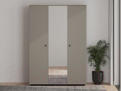 Шкаф Black Red White Domenica SZF3D