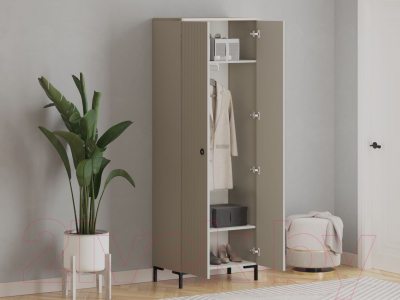 Шкаф Black Red White Domenica SZF1D1L