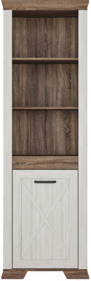 Шкаф Black Red White Marselle REG1DL - фото