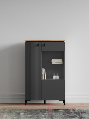 Шкаф Black Red White San Gimignano REG1D1W/140