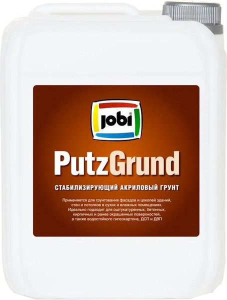 Грунтовка Jobi PutzGrund Акриловая укрепляющая - фото