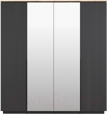 Шкаф Black Red White San Gimignano SZF4D - фото