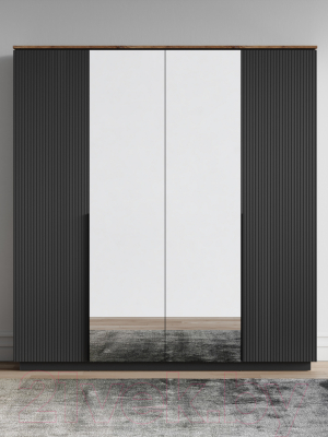 Шкаф Black Red White San Gimignano SZF4D