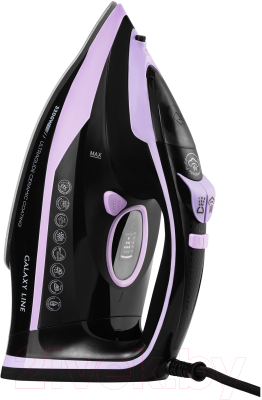 Утюг Galaxy Line GL 6135 (черный/лиловый) - фото
