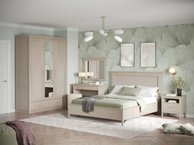 Прикроватная тумба Black Red White Classic KOM1S