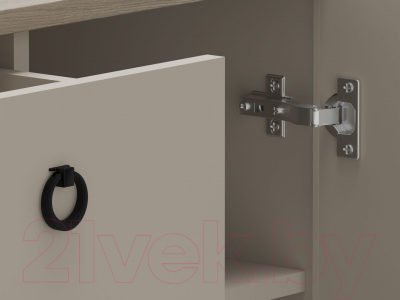 Тумба Black Red White Domenica KOM2D3S