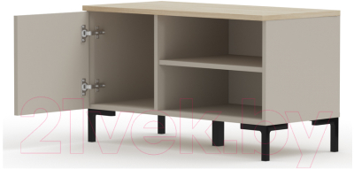 Тумба в прихожую Black Red White Domenica KOM1D