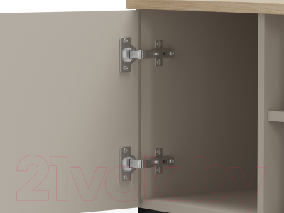 Тумба в прихожую Black Red White Domenica KOM1D