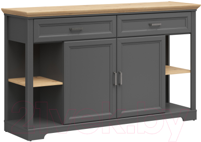 Тумба Black Red White Jasmin KOM2D2S - фото