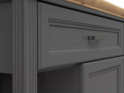 Тумба Black Red White Jasmin KOM2D2S