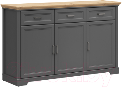 Тумба Black Red White Jasmin KOM3D3S - фото