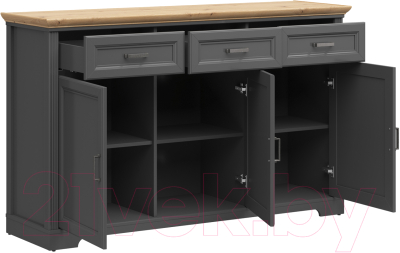 Тумба Black Red White Jasmin KOM3D3S