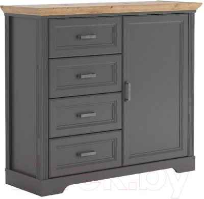 Тумба Black Red White Jasmin KOM1D4S - фото