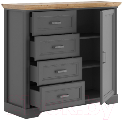 Тумба Black Red White Jasmin KOM1D4S