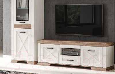 Тумба Black Red White Marselle RTV167