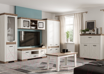 Тумба Black Red White Marselle RTV167