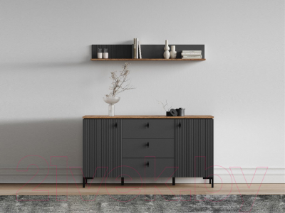 Тумба Black Red White San Gimignano KOM2D3S