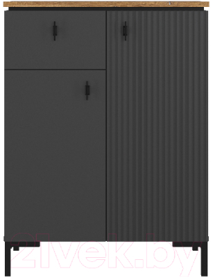 Тумба Black Red White San Gimignano KOM2D1S - фото