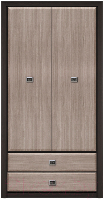 Шкаф Black Red White Коен SZF2D2S - фото