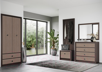 Шкаф Black Red White Коен SZF2D2S