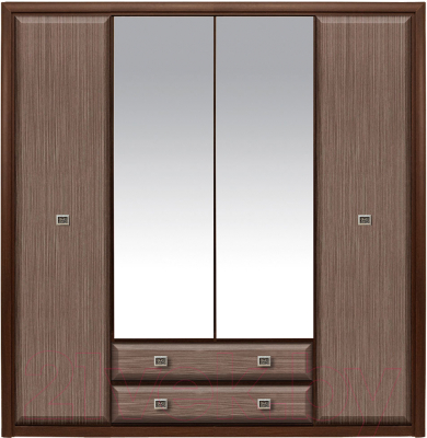 Шкаф Black Red White Коен SZF4D2S - фото