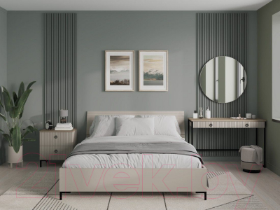 Туалетный столик Black Red White Domenica TOL2S