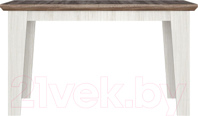 Обеденный стол Black Red White Marselle STO 130/170 - фото