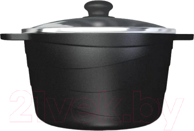 Кастрюля Нева Металл Посуда Индукция Гранит L186650i - фото