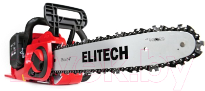 Пила цепная аккумуляторная Elitech ПЦА 36БЛ / 195515 (E1611.001.00)