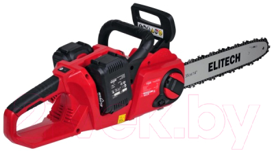 Пила цепная аккумуляторная Elitech ПЦА 36БЛ / 195515 (E1611.001.00)