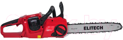 Пила цепная аккумуляторная Elitech ПЦА 36БЛ / 195515 (E1611.001.00)