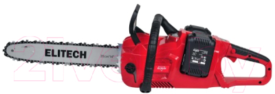 Пила цепная аккумуляторная Elitech ПЦА 36БЛ / 195515 (E1611.001.00)