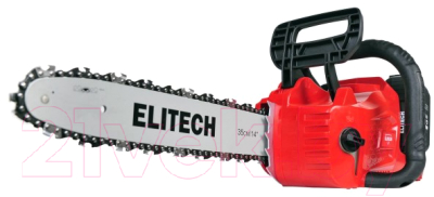 Пила цепная аккумуляторная Elitech ПЦА 36БЛ / 195515 (E1611.001.00)
