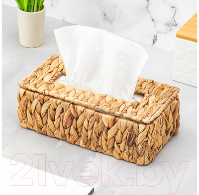 Диспенсер для салфеток El Casa С крышкой / 240467