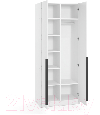 Шкаф Soma Lord Black 80x200