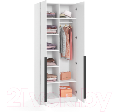 Шкаф Soma Lord Black 80x200