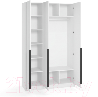 Шкаф Soma Lord Black 120x200