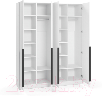 Шкаф Soma Lord Black 160x200